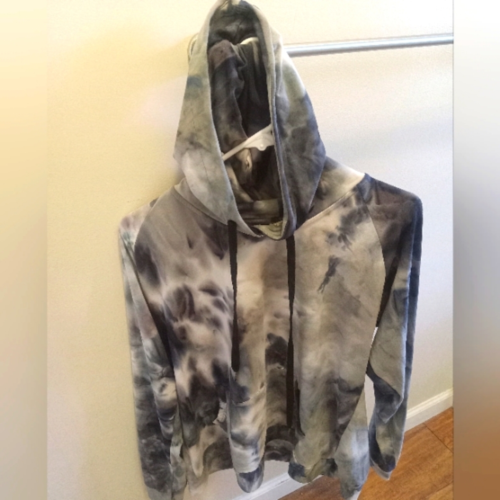 Silky Soft tie dyed hoodie